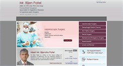 Desktop Screenshot of bpatel.co.uk
